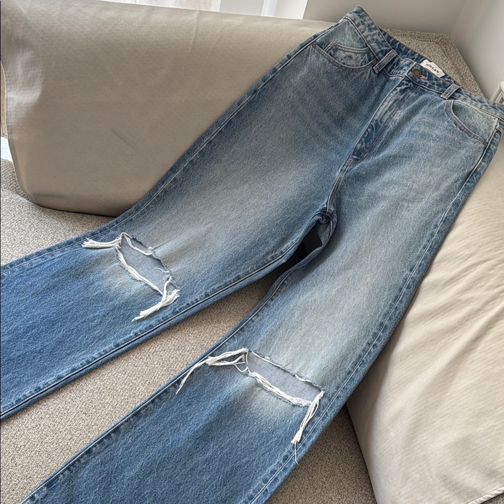 ROLLA'S Blue Distressed Women Jeans